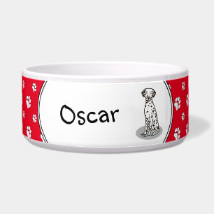 Dalmatian (liver 1) Cute Dog Bowl