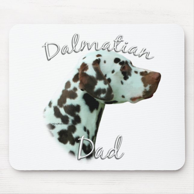 Dalmatian (liver) Dad 2 Mouse Mat (Front)