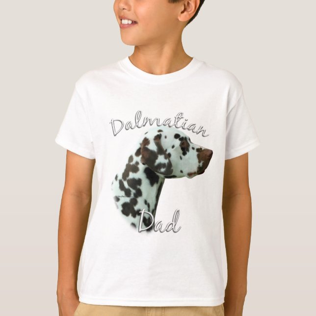 Dalmatian (liver) Dad 2 T-Shirt (Front)