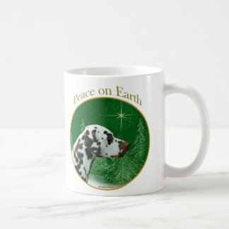 Dalmatian (liver) Peace Coffee Mug