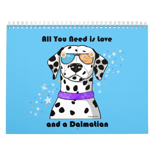 Dalmatian Love Calendar (Cover)