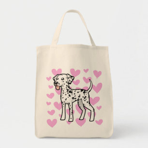 Dalmatian Love Tote Bag