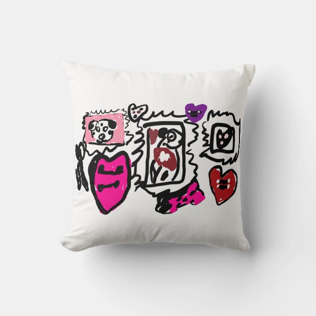 Dalmatian lovely  cushion (Front)