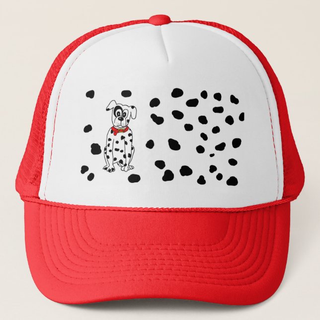 Dalmatian Mama Trucker Hat (Front)