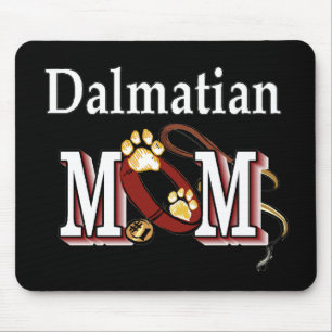 Dalmatian Mom Darks Mouse Mat