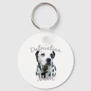 Dalmatian Mum 2 Key Ring