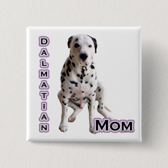 Dalmatian Mum 4 - Button (Front)