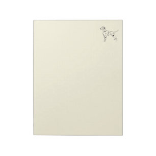 Dalmatian Notepad