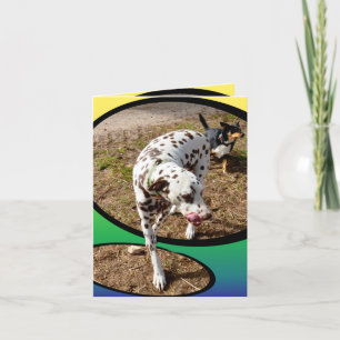 Dalmatian_On_Pastels,_Small_Note_Greeting_Card. Card