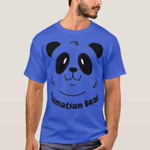 Dalmatian Panda Bear Funny Chinese Animal Dog Joke T-Shirt