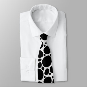 Dalmatian pattern tie