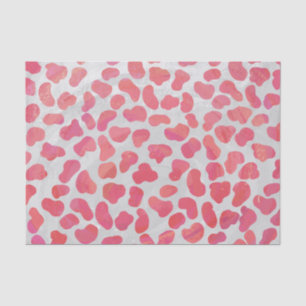 Dalmatian Pink and White Print Tissue Paper