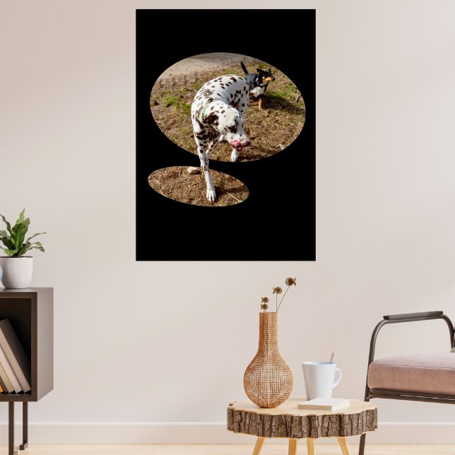 Dalmatian Popout Art, Poster (Living Room 3)