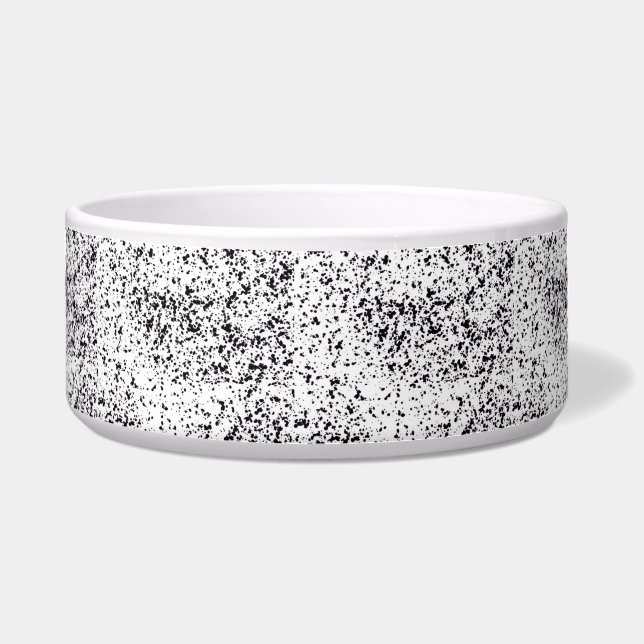 Dalmatian Print Dog Bowl (Front)