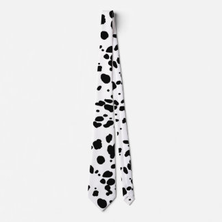 Dalmatian Print Tie