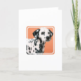 Dalmatian Puppies Greeting Card