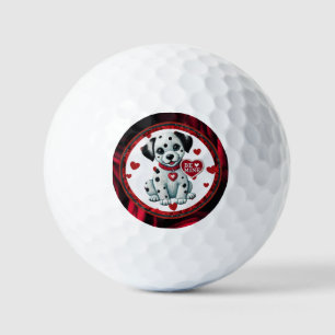 Dalmatian Puppy 3-Pack Golf Balls – Valentine Gift