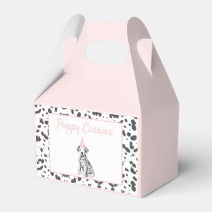 Dalmatian puppy adoption Birthday party carrier Favour Box