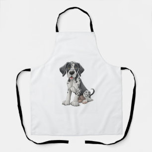 Dalmatian Puppy Dog Premium Scoop  Apron
