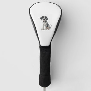 Dalmatian Puppy Dog Premium Scoop  Golf Head Cover