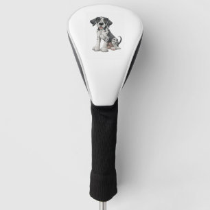 Dalmatian Puppy Dog Premium Scoop  Golf Head Cover