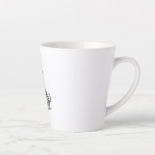 Dalmatian Puppy Dog Premium Scoop  Latte Mug
