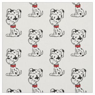 Dalmatian Puppy Fabric