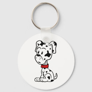 Dalmatian Puppy Key Ring