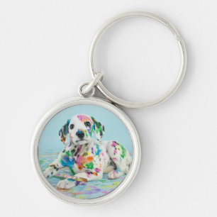 Dalmatian Puppy Key Ring