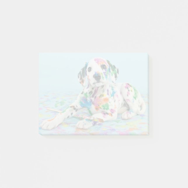 Dalmatian Puppy Post-it Notes (Front)