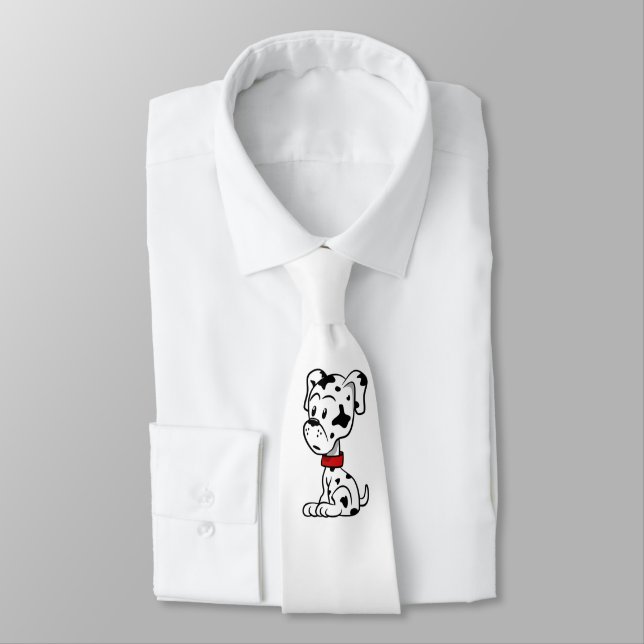 Dalmatian Puppy Tie (Tied)
