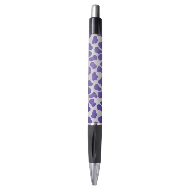 Dalmatian Purple and White Print (Front Vertical)