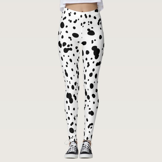 Dalmatian spot pressure leggings (Front)