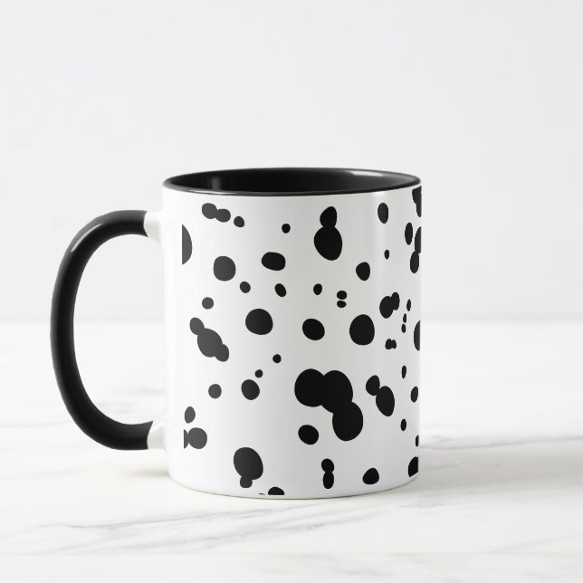 Dalmatian spot pressure mug (Left)