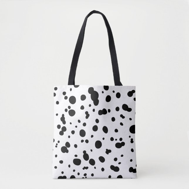 Dalmatian spot pressure tote bag (Front)