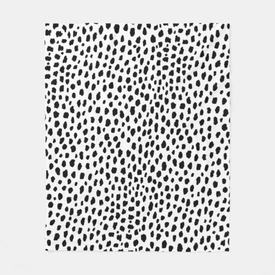 dalmatian fleece blanket