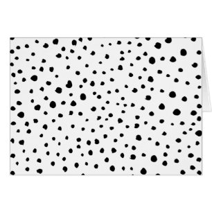 Dalmatian Spots, Dalmatian Dots, Black and White