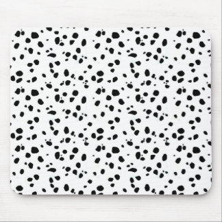 Dalmatian Spots, Dalmatian Print, Dalmatian Fur Mouse Mat