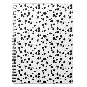 Dalmatian Spots, Dalmatian Print, Dalmatian Fur Notebook