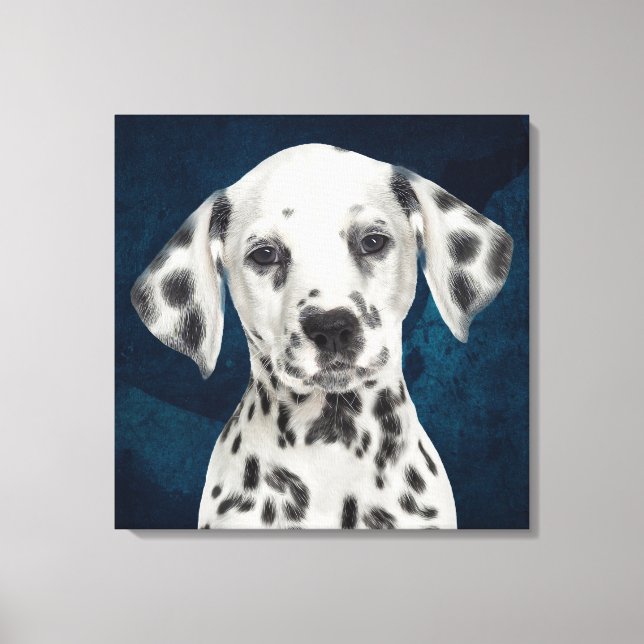 Dalmatian Stretched Canvas Print (Front)