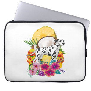 Dalmatian Summer funny shirt Laptop Sleeve