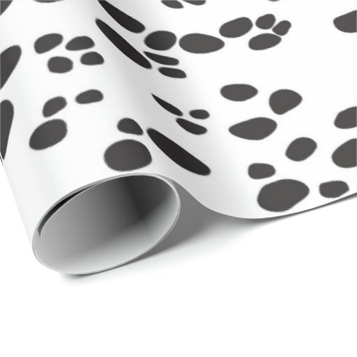 Image of Dalmatian | White & Back Wrapping Paper