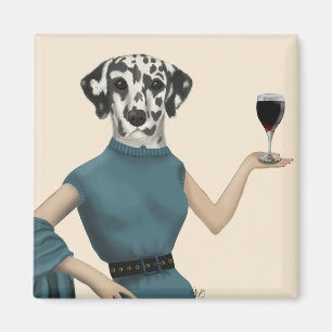 Dalmatian Wine Snob Magnet
