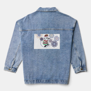 Dalmatian Winter Denim Jacket