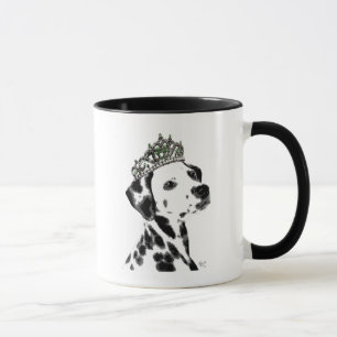 Dalmatian with Tiara 2 Mug