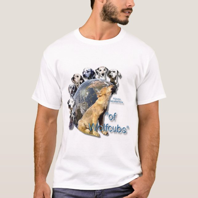 Dalmatiankennel of Wolfcubs T-shirt (Front)