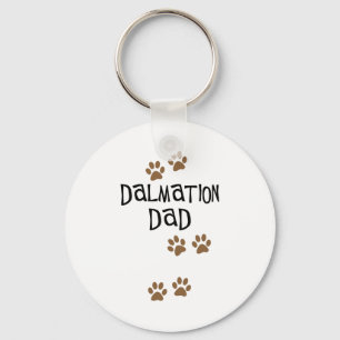 Dalmation Dad Key Ring