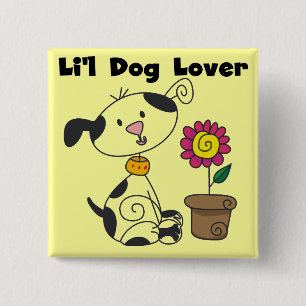 Dalmation Dog Lover Tshirts and Gifts 15 Cm Square Badge