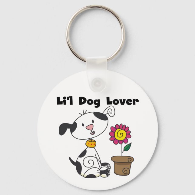 Dalmation Dog Lover Tshirts and Gifts Key Ring (Front)
