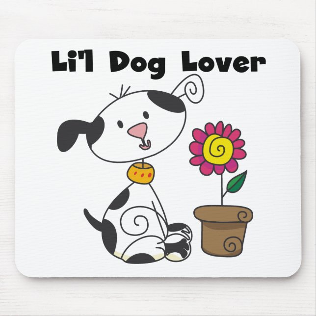 Dalmation Dog Lover Tshirts and Gifts Mouse Mat (Front)